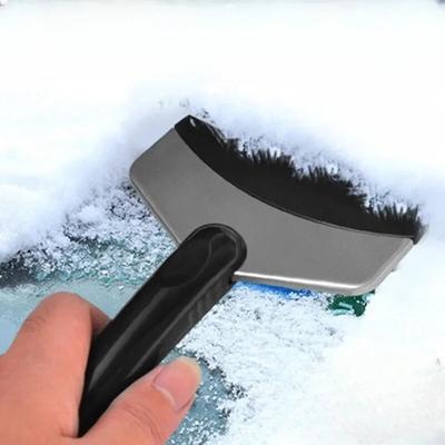 Stainless Steel Snow Shovel for Automobiles Multifunctional Defrosting and Scraping Tool Winter Ice