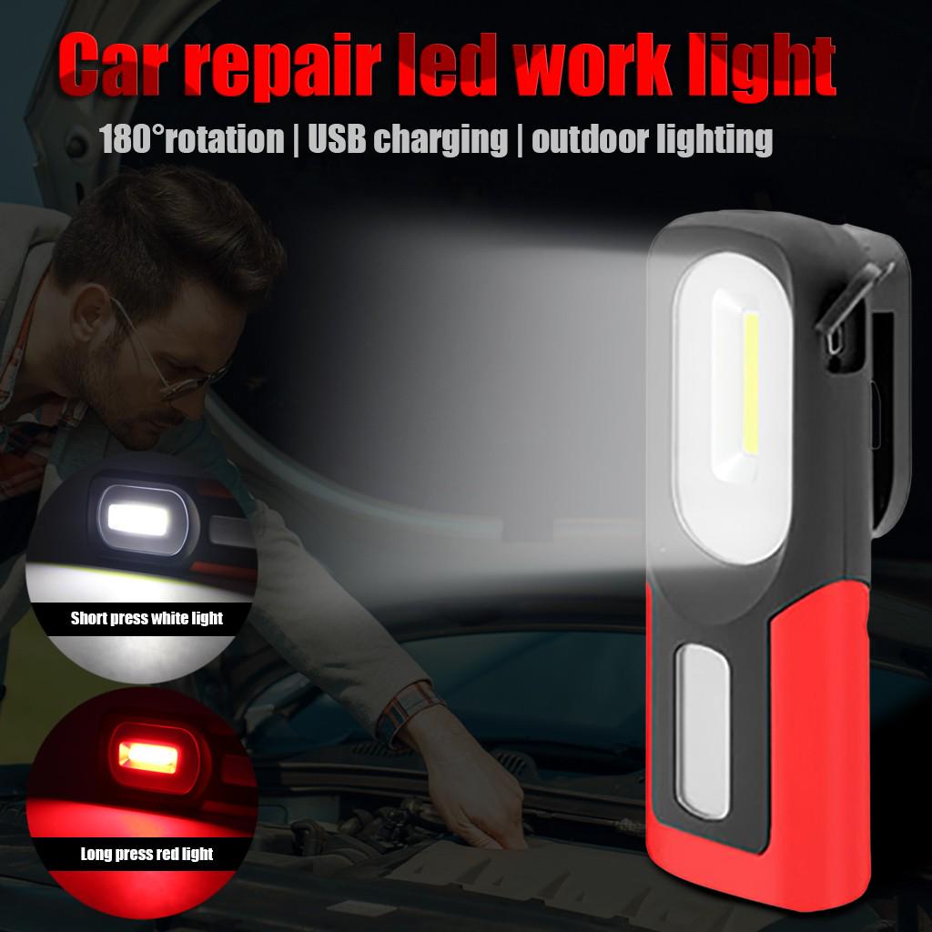 

(Отличный дом)Светодиодное рабочее освещение с зарядкой через USB, аварийное освещение, инспекционный фонарь, наружное освещение