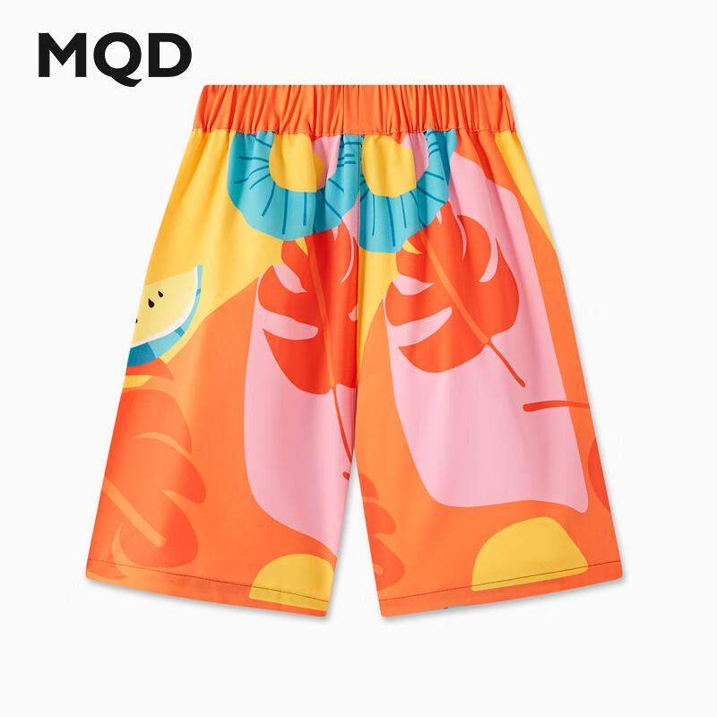 

MQD Boys Summer Graffiti Colorful Beach Shorts 130cm