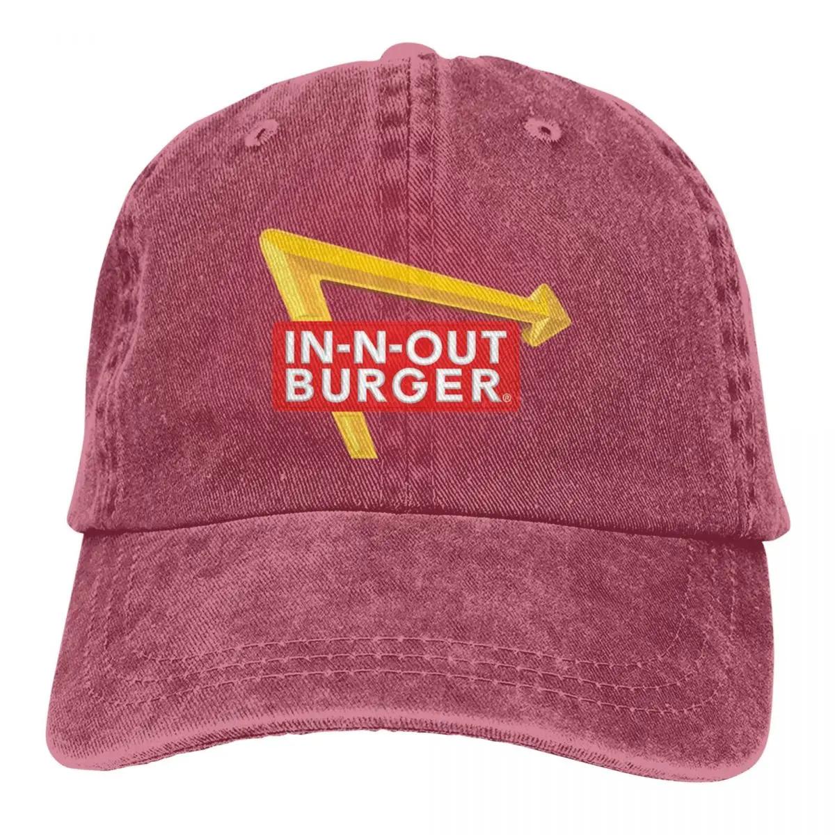 IN N OUT BURGER Молодежная Стильная Бейсболка One Size
