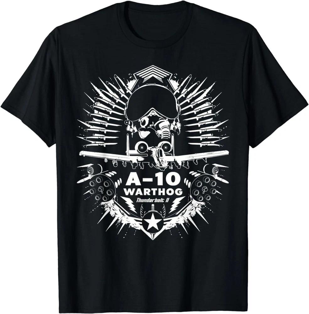 New A10 Thunderbolt Ii Warthog Cool Aircraft Pilot Helmet Tshirt S4xl S