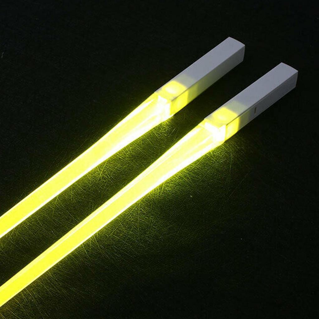 1 Pair LED Chopsticks Durable Lightweight Dining Party