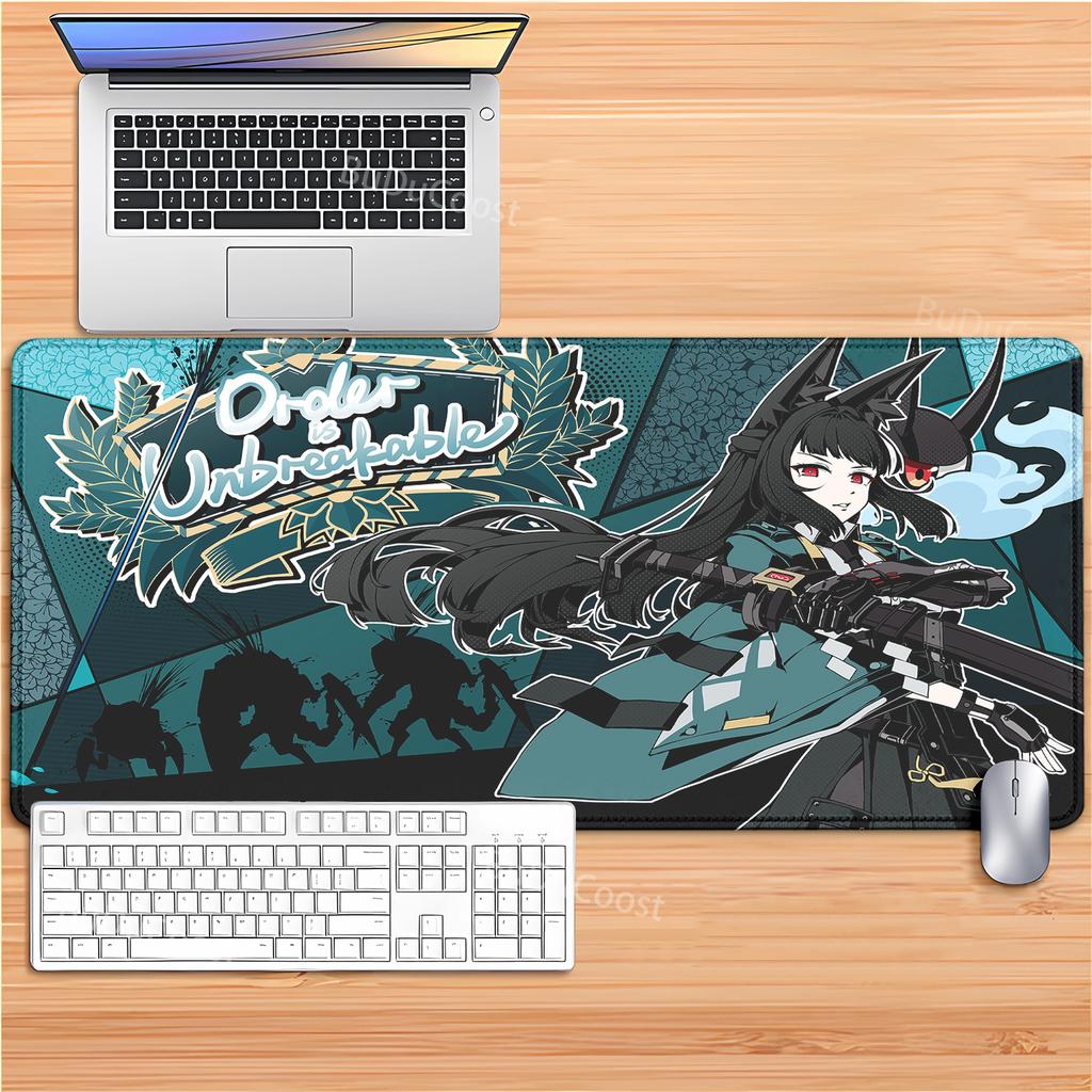 Game Zenless Zone Zero ZZZ Hoshimi Miyabi teclado mousepad Mouse Mat DeskMat With Pad Gaming Accessories Prime Gaming mouse pad