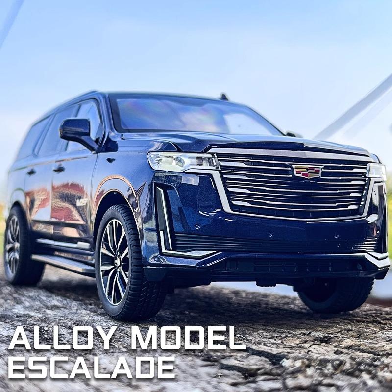 1:32 Cadillac Escalade SUV Alloy Car Diecast Model Computer Desktop Ornaments Trendy Decoration Childrens Toys Gift for Friends