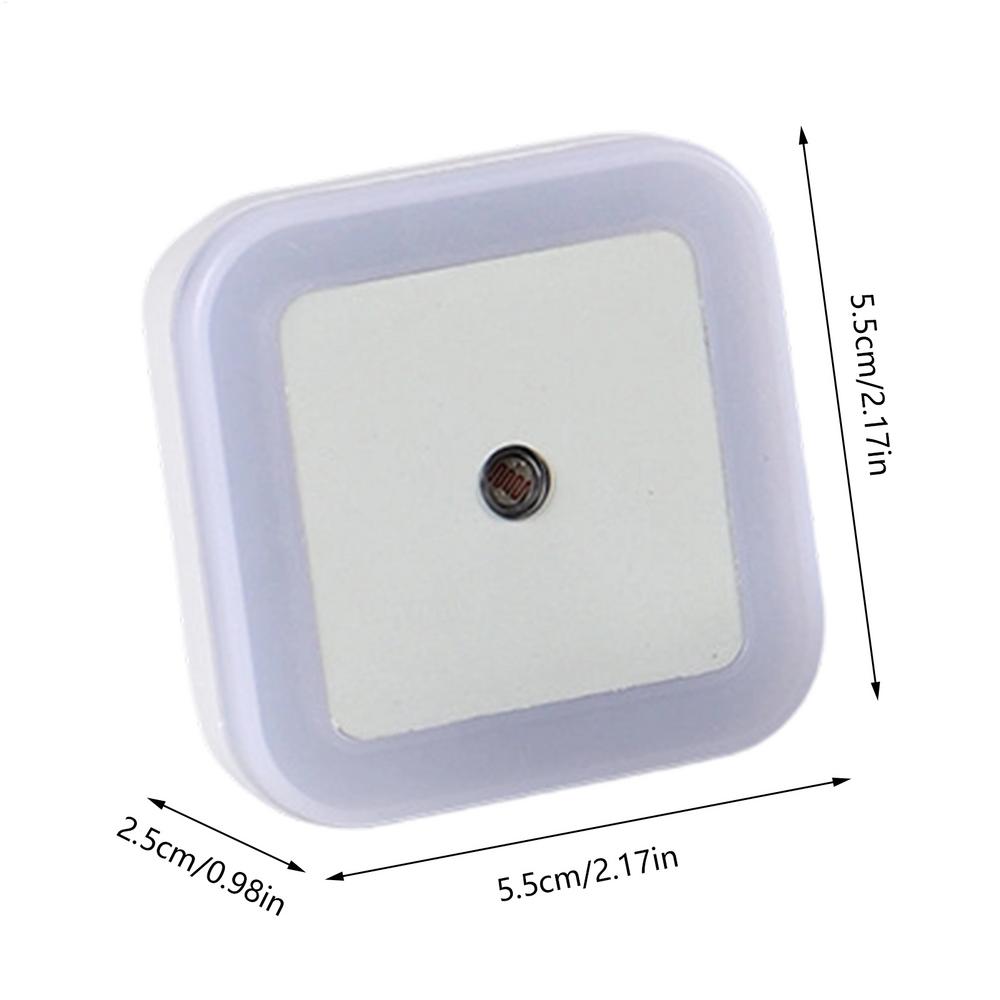 Wireless LED Night Light Sensor Lighting Mini US Plug Night Lights For Children Room Bedroom Living Room Decoration Lighting