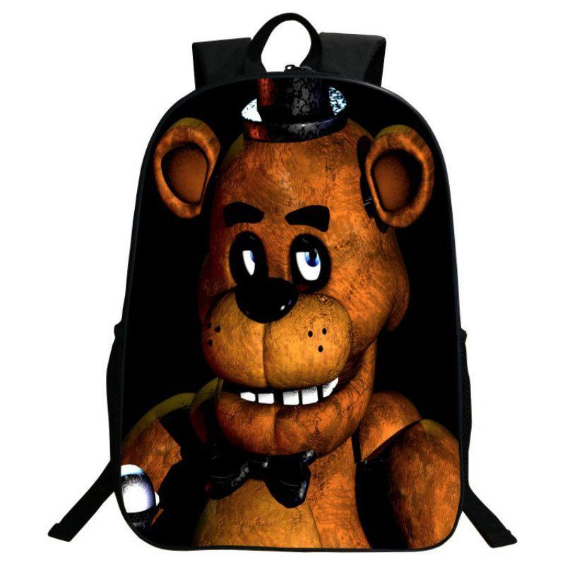 Five Nights At Freddys Backpack Freddy Chica Foxy Bonnie Fnaf Bags Shoulder
