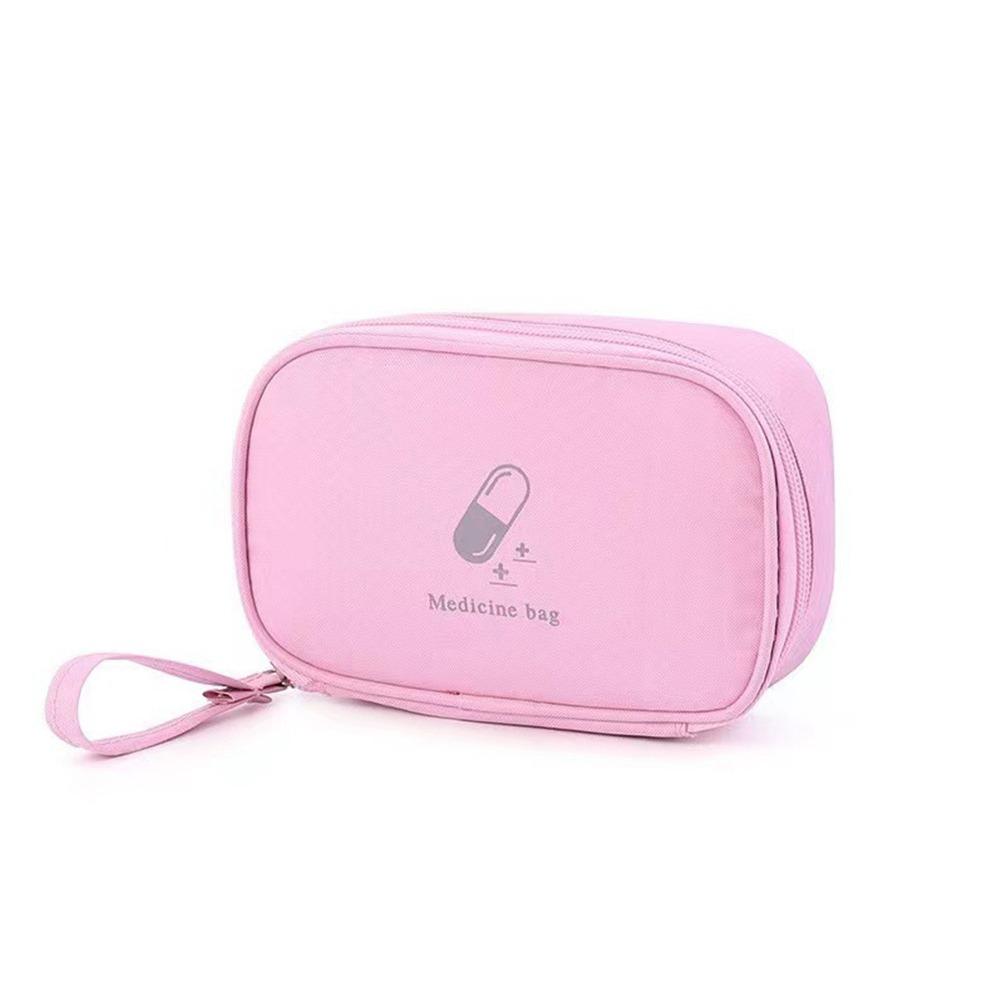 

Многослойная аптечка розовая/голубая/серая сумка для хранения прочные наборы для экстренной помощи для путешествий Pink-S