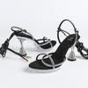 MCLUBGIRL  Women's Summer Outer Wear 2025 New Summer Shoes Skirt Fairy Style Fine Heel Versatile Strap Sandals LFD-1008-8