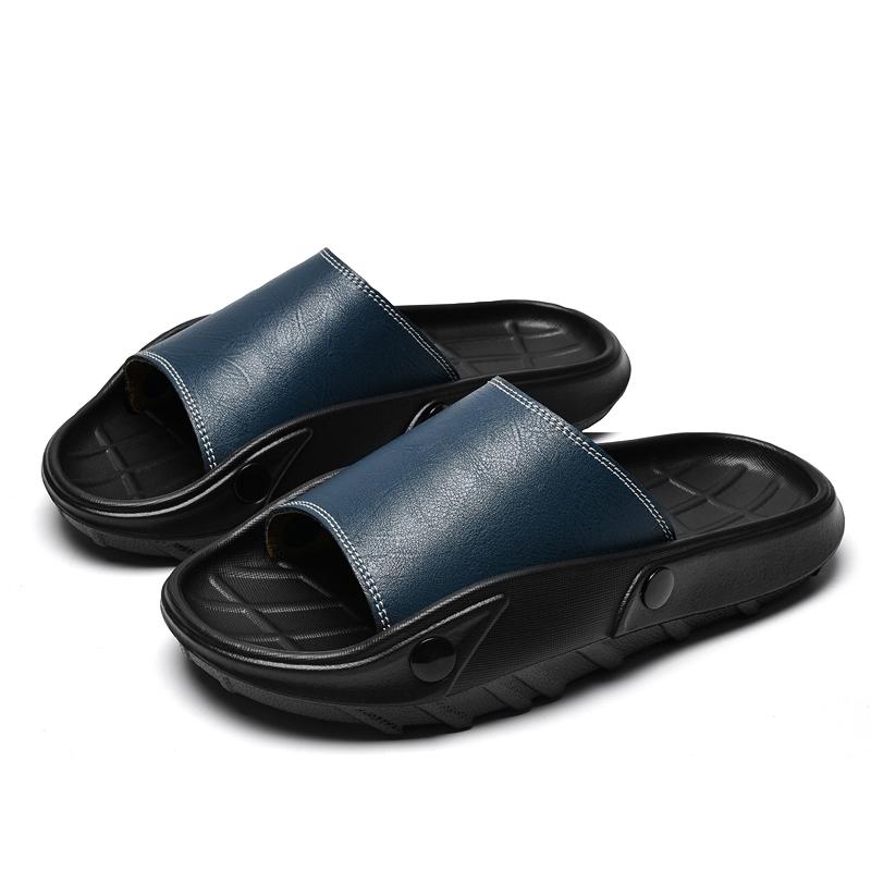 Rindsleder Herren Hausschuhe Sommer Business Casual Herren Sandalen