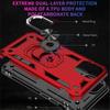 Finger Ring Stand Phone Cover Case for Iphone 13 12 Mini Pro Max 11 Xr XS X 6S 6 7 8 Plus Anti-fingerprint Hard Strong Armor Bag