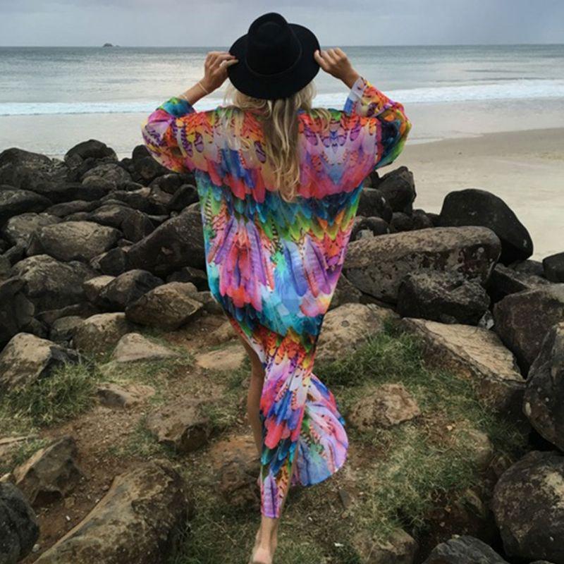 Womens Beach Vacation Swimsuit Cover Up 
