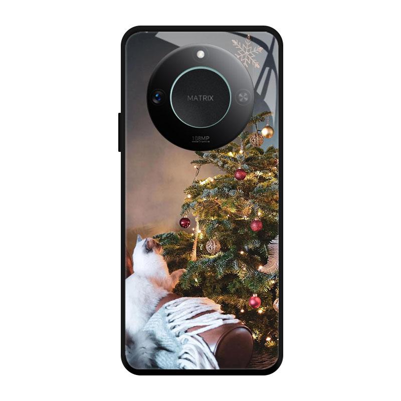 

Рождественский Расписной Чехол Для Honor Magic 7 6 Lite Magic 5 4 Pro X9c X9b X9a X9 5G Защитная Крышка из Закаленного Стекла X9c Smart Fundas Honor Magic7 Pro
