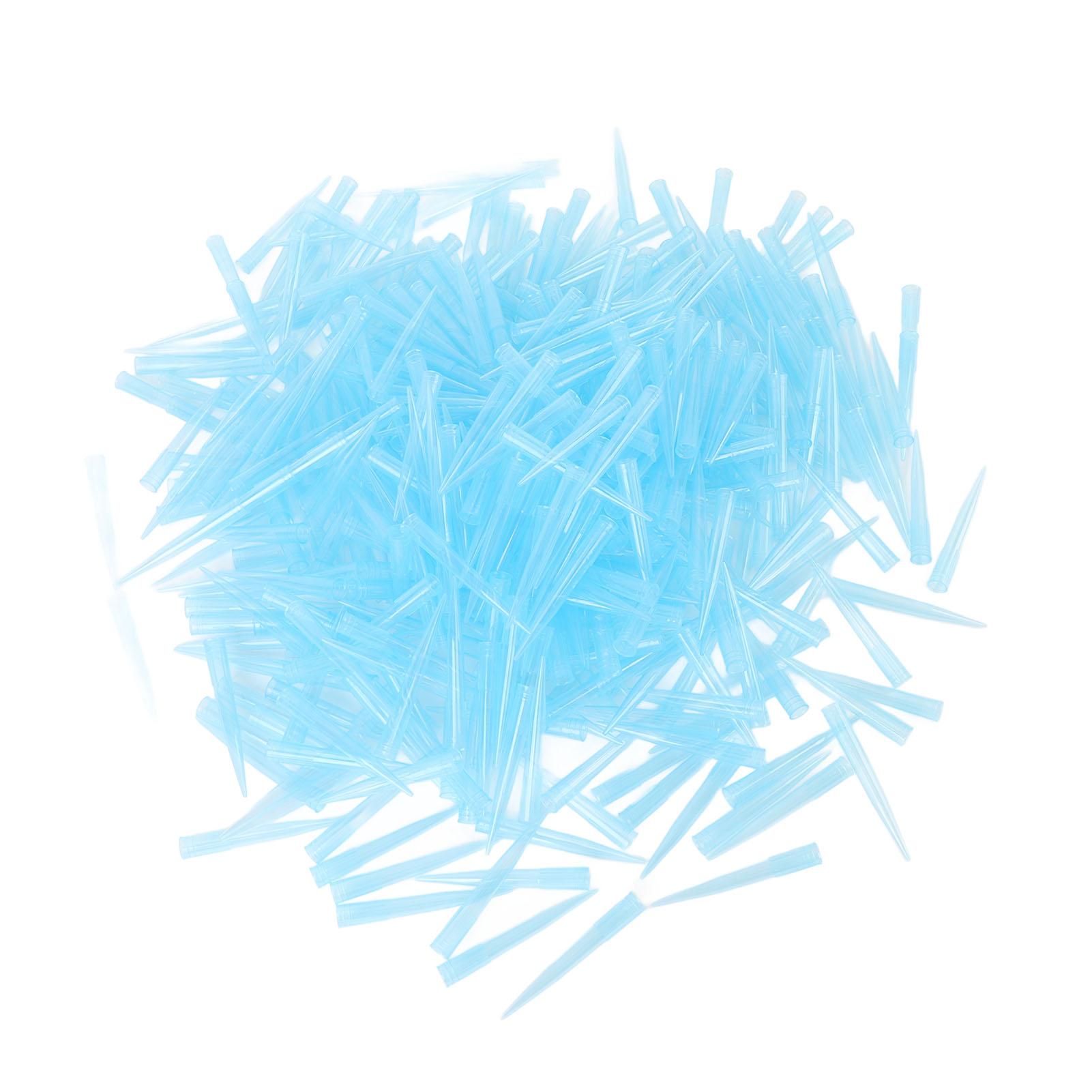 

500Pcs Pipette Tips 1000ul Universal Plastic Autoclavable for Laboratory Liquid Pipet Pipettor