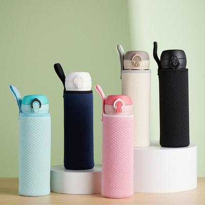 550ml Sport Water Bottle Cover Neoprene Insulator Sleeve Bag Case Pouch  Portable Vacuum Cup Set Sport Camping Accessories