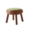 White Wood Tatami Coffee Table Stable Balcony Small desk  Natural Rattan Soft-Padded  Stool Chinese Style Round Window Seat