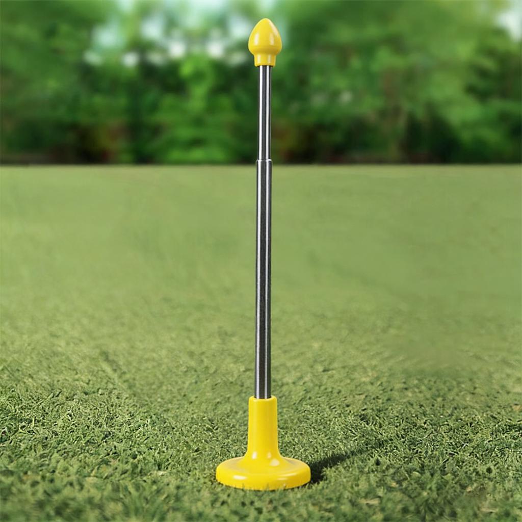 Magnetic Golf Club Alignment Stick 16-26.5cm Golf Alignment Aid Stainless Steel for Improve Golfs Clubface Aim