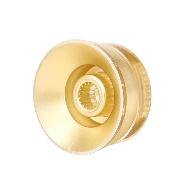 9Pieces Reinforced Guitar Volumes Knobs High Accuracy Control Smooth Rotation ABS Texture Suitable for Live Performances