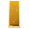 1kg Creative Fake Gold Bar Plastic Golden Paperweight Bullion Bar Simulation New Gold Brick Shape Home Decor for Gifts