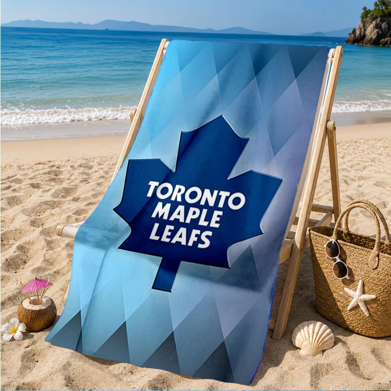 Toronto Leafs Hockey Beach Towel, Super Soft Microfiber, Perfect Gift for Her/Him, Birthday, for Pool, Beach, Travel, Decor Beach Party