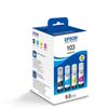 Cartouches D'encre - EPSON - N° 103 - Multipack 4 Couleurs - Compatible Imprimantes Epson - Jet D'encre