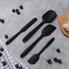4Pcs Silicone Spatula Set Food Grade Ergonomic Handle Spatulas High Heat Resistant Kitchen Utensils for Cooking Baking Stirring Scraping Serving