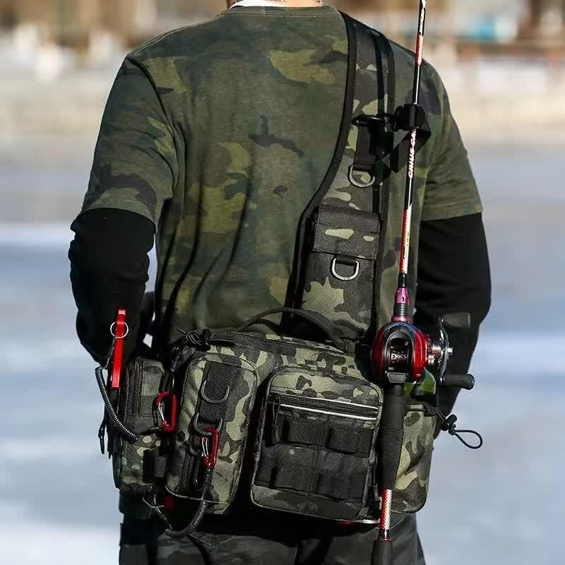 DCLOUD Multi-functional Outdoor Fishing Tackle Bag