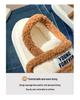Women's Winter Cotton Velcro Slippers: 2025 New Style, Thick Sole, Velvet-Lined, Heel-Covered