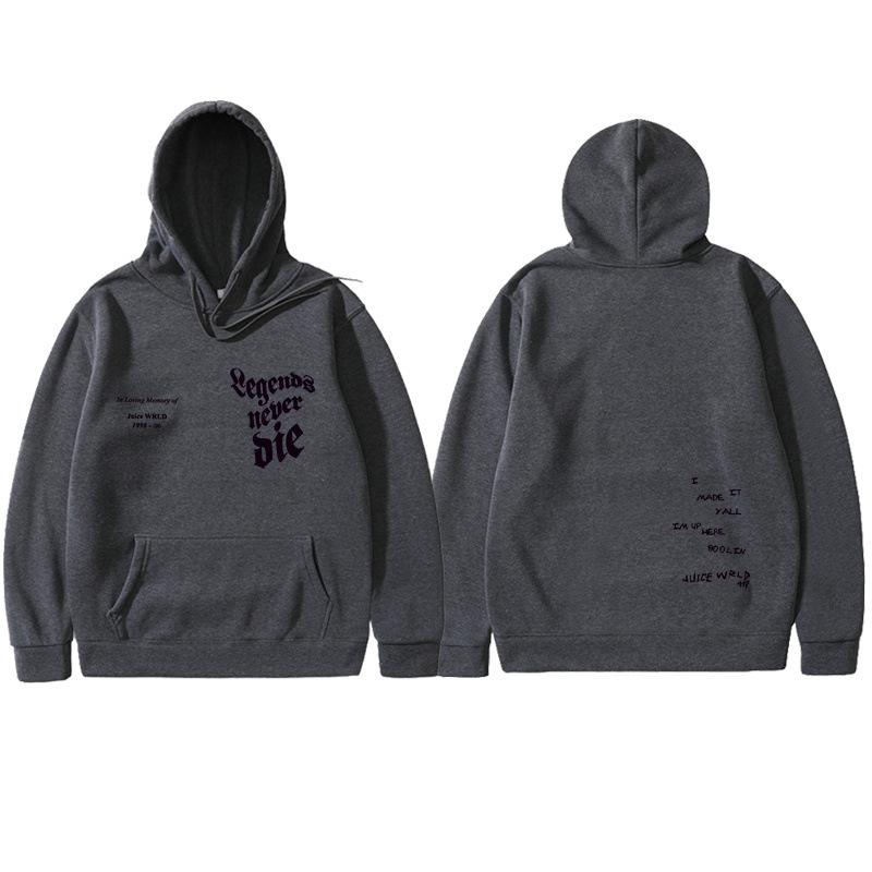 Pánské módní mikiny Pánské Dámské Mikiny s kapucí Módní Ležérní Pulovry Podzim Chlapci Dívky Černá Streetwear Mikina
