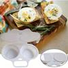 1-Cup Microwave Egg Poacher, BPA-Free Double Egg Cooker Mold, Non-Stick Egg Steamer for Breakfast, Kitchen Gadget