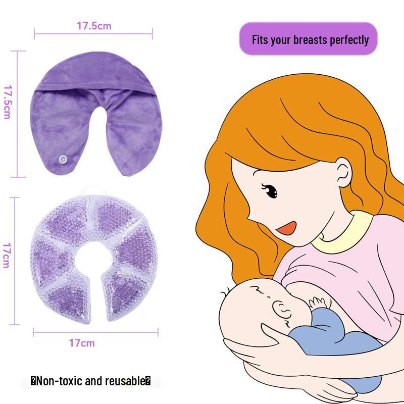 

Охолоджуючі гелеві накладки на соски для комфорту при грудному вигодовуванні та догляду під час менструації