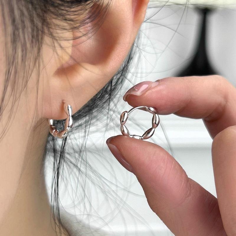 1 Paar Mehrstil Nicht verblassende Kleine Runde Creolen Für Männer Frauen Edelstahl Gotisch Retro Ohrring Ohrbügel Schmuck