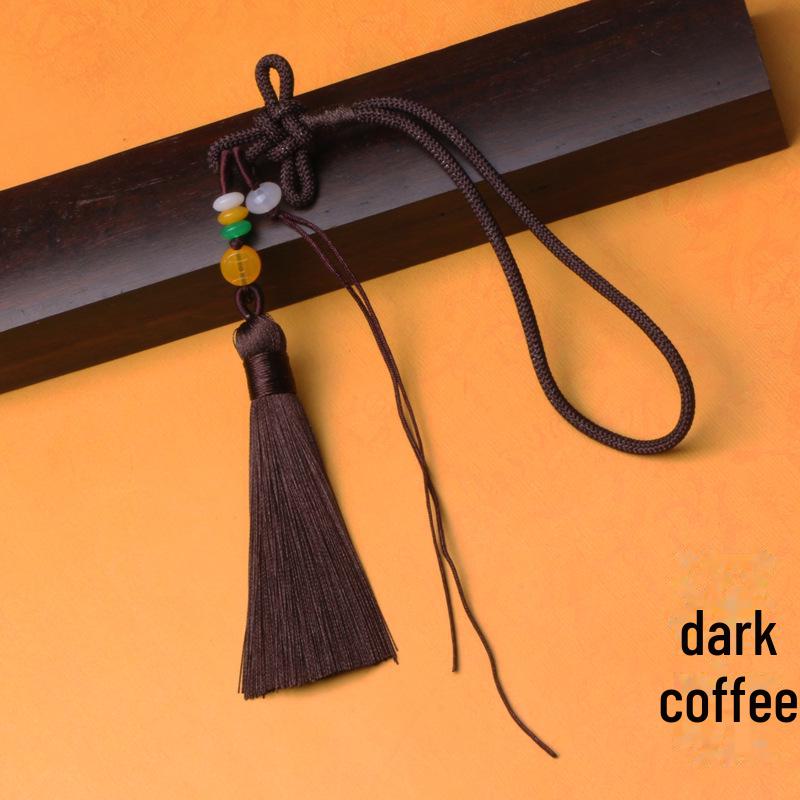 

Китайский узел с кисточкой, шнурок, веревка - DIY автомобиль и украшение для дома подвеска аксессуар