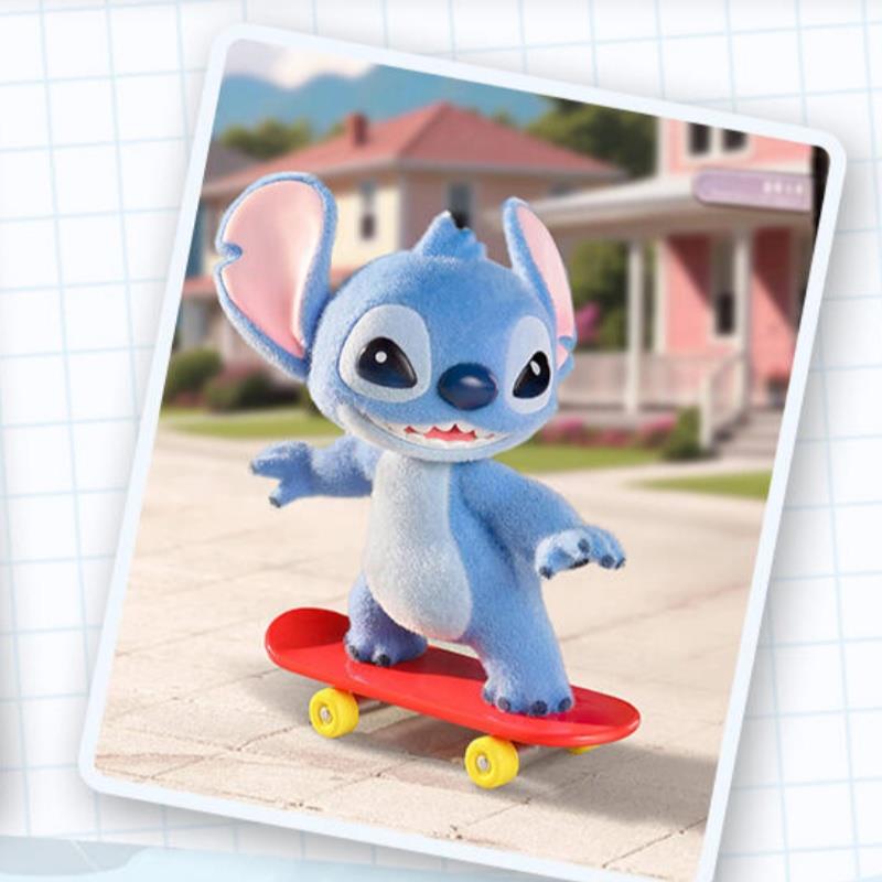 Toptoy  Hello Stitch Series Figurines es Cute Decorations Flocking Fashion Trend Toys Home Decoration
