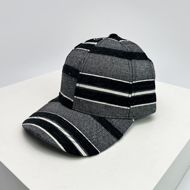 Scuola di Baseball Vecchio Vintage Righe Scacchi Uomini Donne Per Genere Neutro Cappellini Freschi Cappelli a Visiera Parasole da Esterno Casual Traspirante Classico