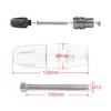 Aluminum Muffler Slider Exhaust Pipe Slider 2pcs for Kawasaki Kawasaki Z1000 Z1000SX 2010-2019