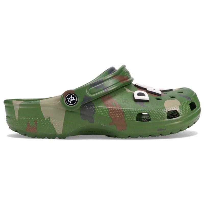 Crocs Classic Clog Casual Comfort Trend Hole Shoes Unisex Green