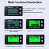 Dc 8-120V Lcd Digital Voltage Meter Battery Level Indicator Universal Battery Electric Vehicle Battery Gauge