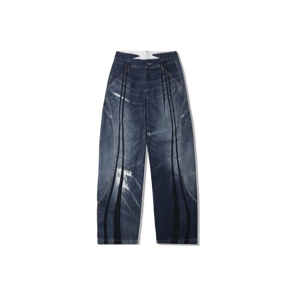 Li Ning ADSB Collaboration Series Straight Loose Casual Long Pants Women bottoms AKXV410-2