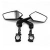 Motorcycle Clear Rearview Mirror Adjustables Angle Bike Reversing Mirror for Folding Bike