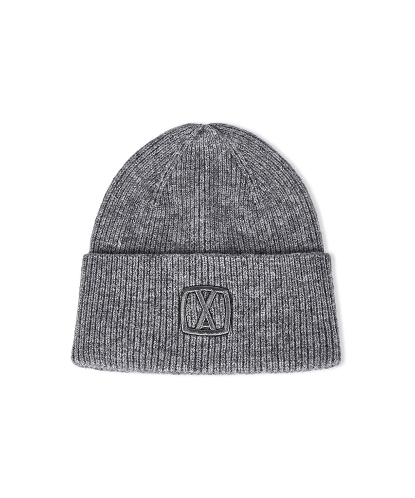 Bajal Va 3D Square Beanie Gray