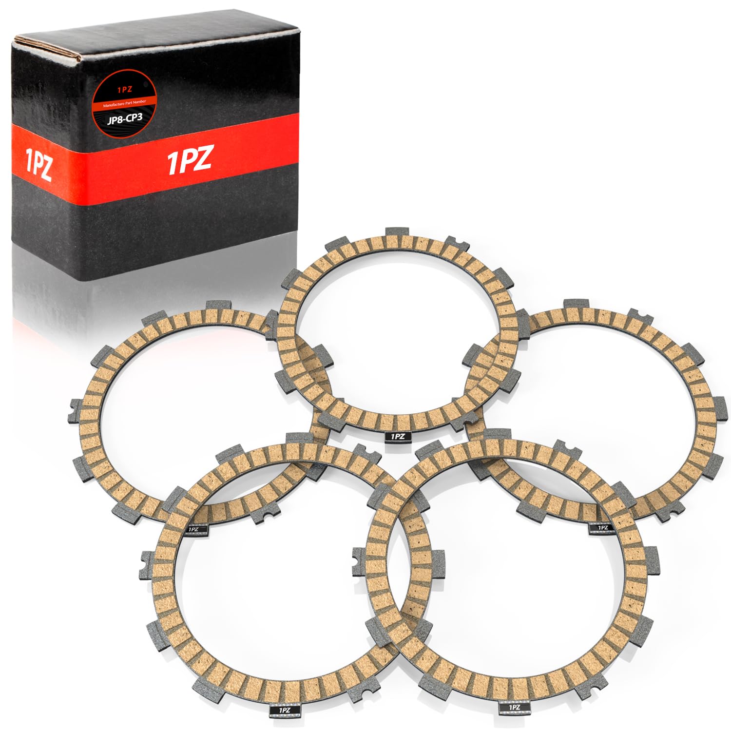 

Комплект фрикционных дисков сцепления для мотоциклов Kawasaki Balius и Estrella для ремонта и замены, неоригинальный JP8-CP3 (Набор 5) ZXR250, Balius, II, 250. Детали.