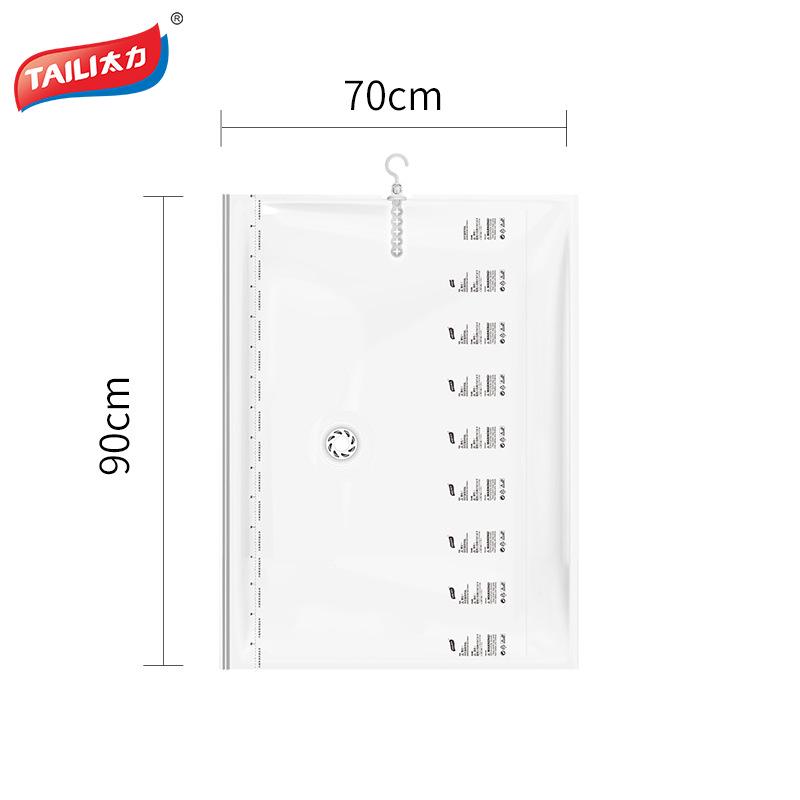Taili Vacuum Compression Bag for Clothes, Quilts, and Jackets
