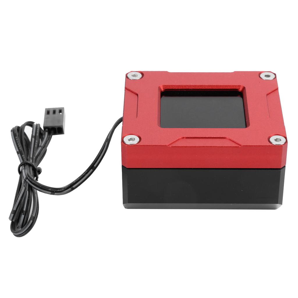 Misuratore di Flusso Raffreddamento ad Acqua Display LCD Rilevamento Elettrico Termometro Monitoraggio LSJ-POZN