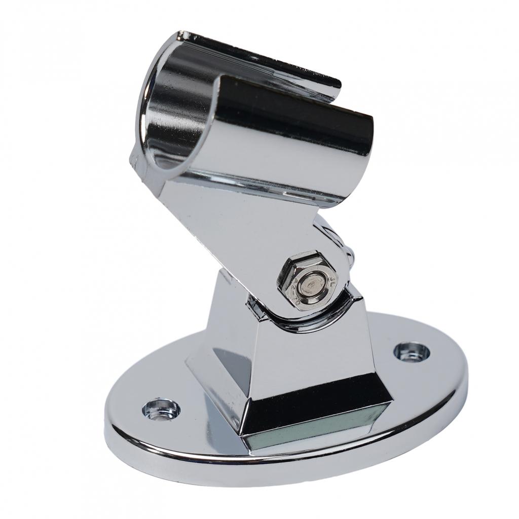 1*Silver Shower Holder Shower Bracket, For Large And Small Diameter Shower Hoses