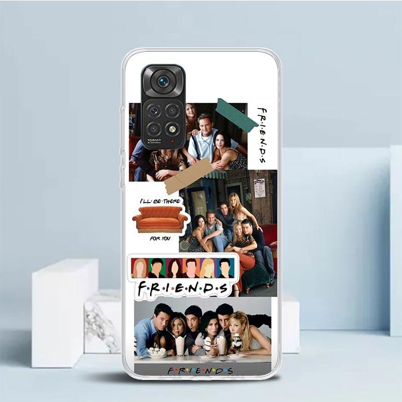 Friends Tv Show Funny Family Phone Case For Xiaomi Redmi Note 15 14 14S 13 12S 12 Pro Plus 11S 11 11T 11E 10S 10 + Soft TPU Back