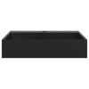 Wash Basin 50 X 38 X 11 Cm Mineral Cast Marble Cast Matte Black