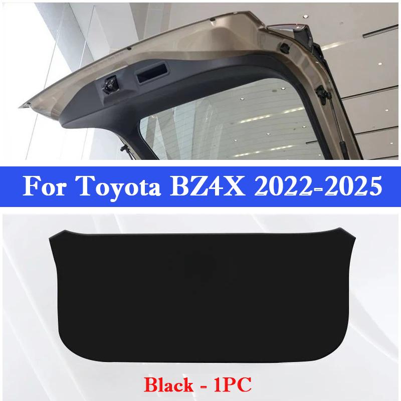 For Toyota BZ4X 2026 - 2026 Car Trunk Door Anti Kick Pad Tailgate Anti-Scratch Protection Mat Cargo Liner Interior Accessories чёрный