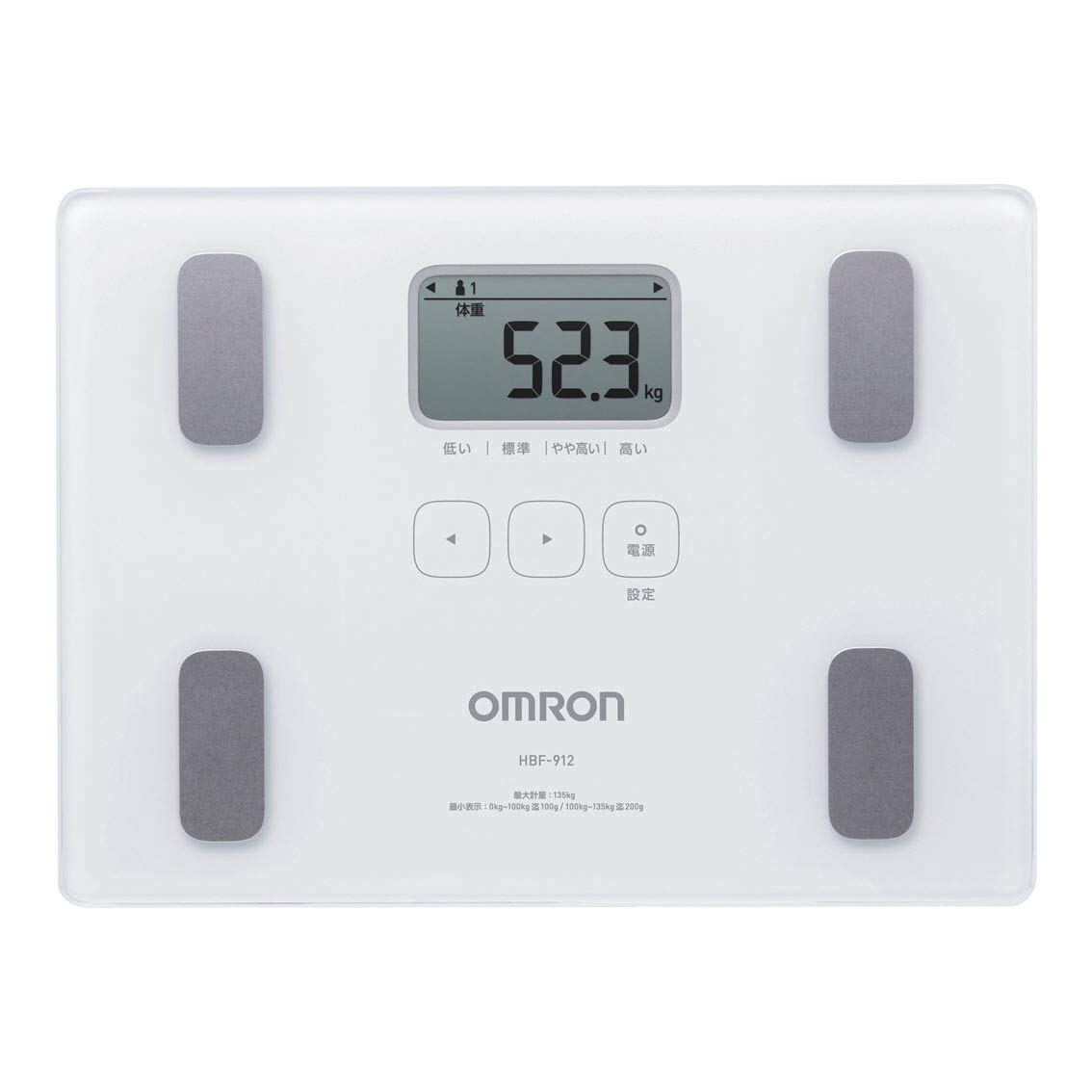 

Body Scan Omron Weight Body Composition Meter No50 HBF-912