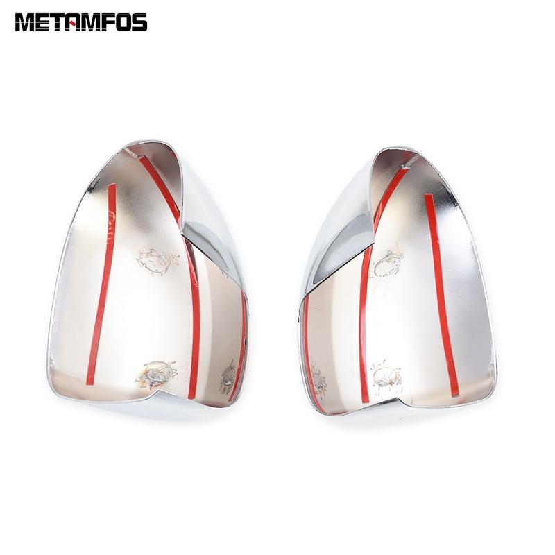 For Jeep Compass 2011 2012 2013 2014 2015 Chrome Side Door Rearview Mirror Cover Trim Sticker Protector Accessories Car Styling