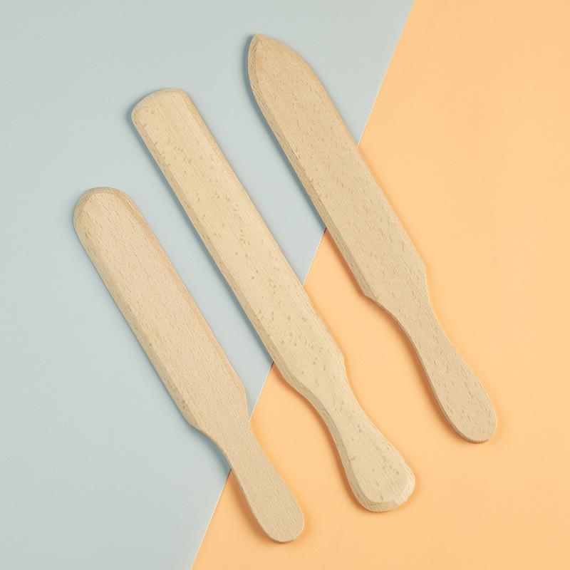 Egg Crepe Scraper Set with Bamboo Dragonfly Engraving - Jianbing Guozi Rake Kitchen Tool